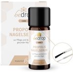 bedrop Propolis Nagelserum 10ml zur Nagelpflege & Stärkung natürlicher Nägel mit Propolis Teebaumöl Lavendelöl & weiteren Ölen, Glasverpackung, Made in Germany