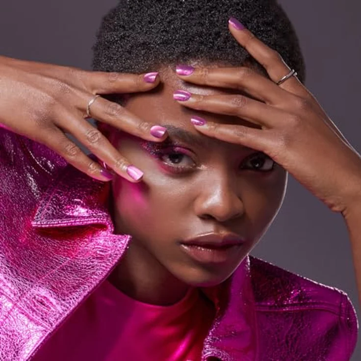 KISS Color FX im Press, Künstliche Fingernägel selbstklebend, 30 Stück für perfektes Nageldesign – Bild 6