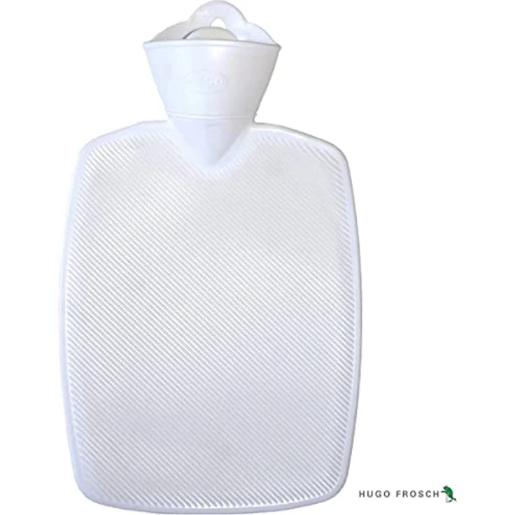 Hugo Frosch Wärmflasche Klassik Microfaserbezug 1,8 l creme (0567.3) – Bild 3