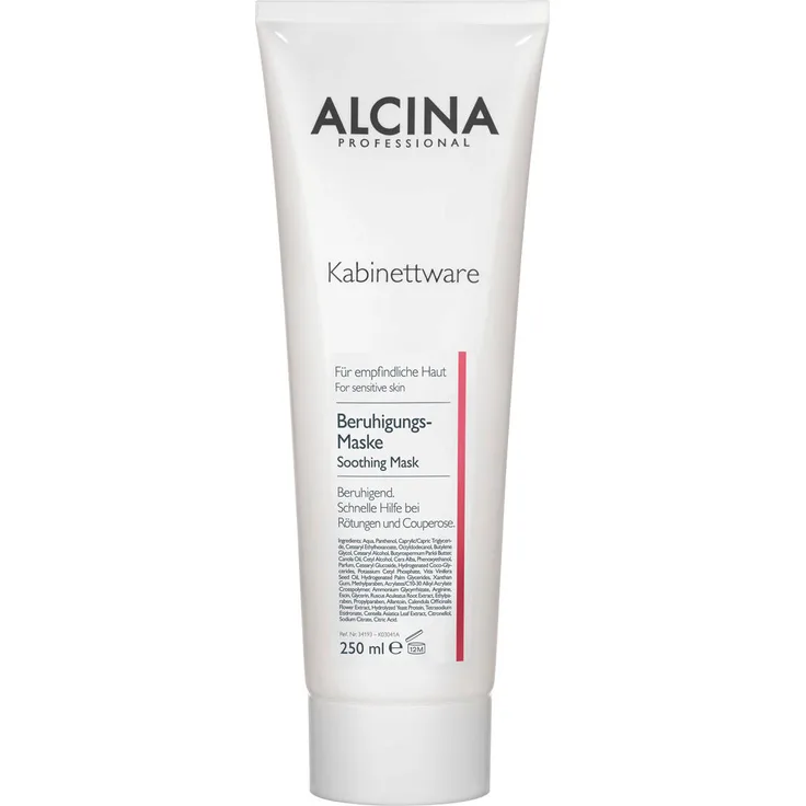 Alcina Beruhigungs-Maske, 250 ml, mit Allantoin und Centella asiatica zur Beruhigung gestresster Haut