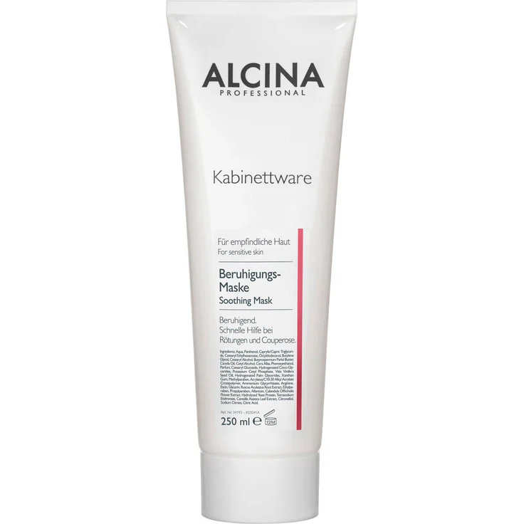 Alcina Beruhigungs-Maske, 250 ml, mit Allantoin und Centella asiatica zur Beruhigung gestresster Haut
