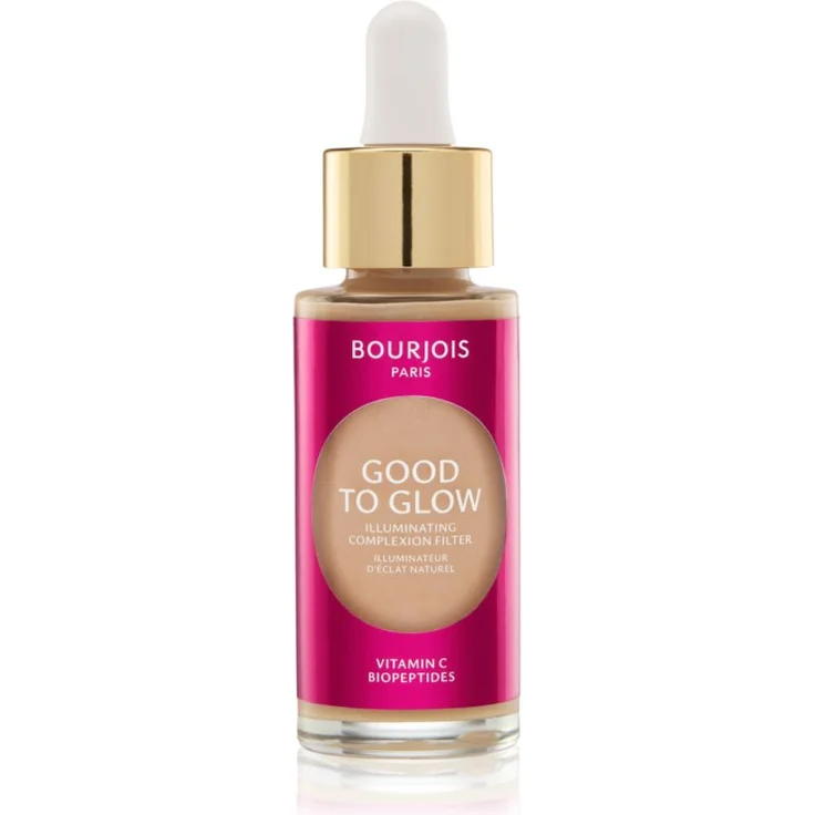 Bourjois Good to Glow Primer, Make-up Grundierung, 30 ml, Farbton 002 Fair Light, vegan