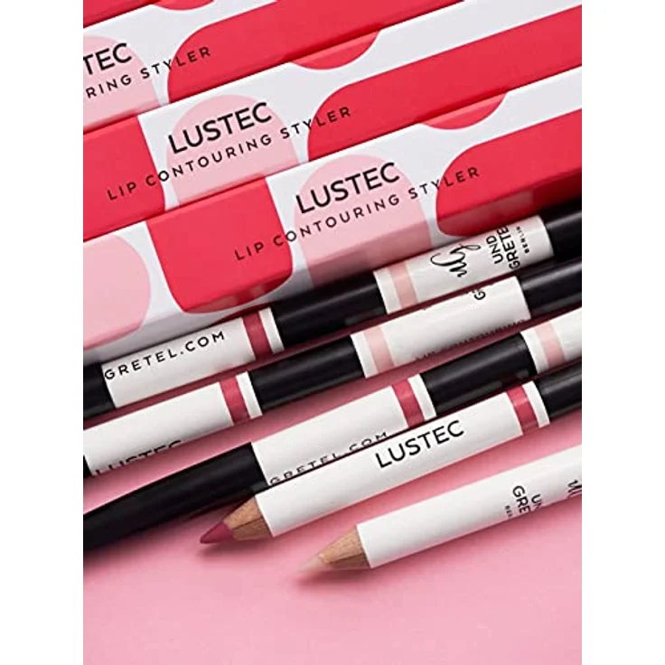 Und Gretel Lustec Lip Contouring Styler, Lipliner mit sattem & mattem Finish, 14 g, Nr. 03 - Soft Pink – Bild 4