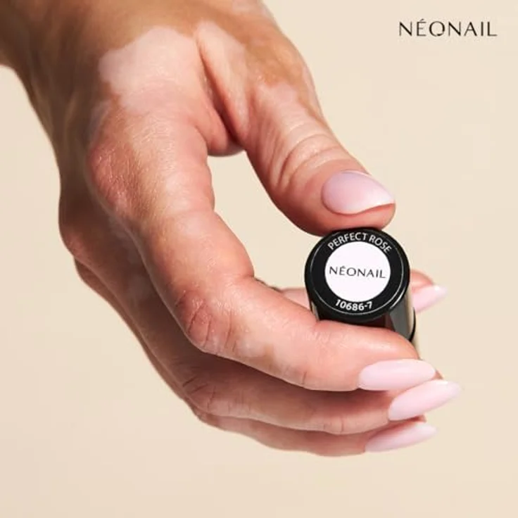 NÉONAIL UV Nagellack 7,2 ml - PERFECT ROSE - stark pigmentierter rosa UV Lack für langanhaltende Maniküre bis zu 21 Tage – Bild 4