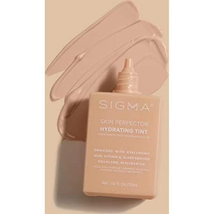 Sigma Beauty Skin Perfector Hydrating Tint, natürliche Deckkraft, feuchtigkeitsspendendes Make-up, Farbton 2, 33 ml – Bild 2