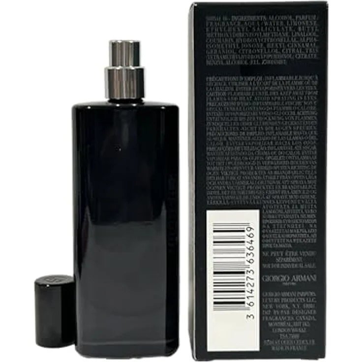 Armani Beauty Giorgio Armani Eau de Toilette für Herren, 15 ml - Virtuelle Try-On, Personalisierte Empfehlungen, Individuelle Eigenschaften – Bild 5