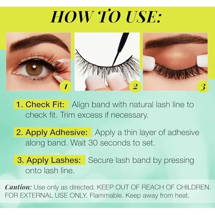 Ardell Duo Active Adhesive Black, Wimpernkleber für falsche Wimpern, schnelltrocknend, 4.5 g – Bild 6
