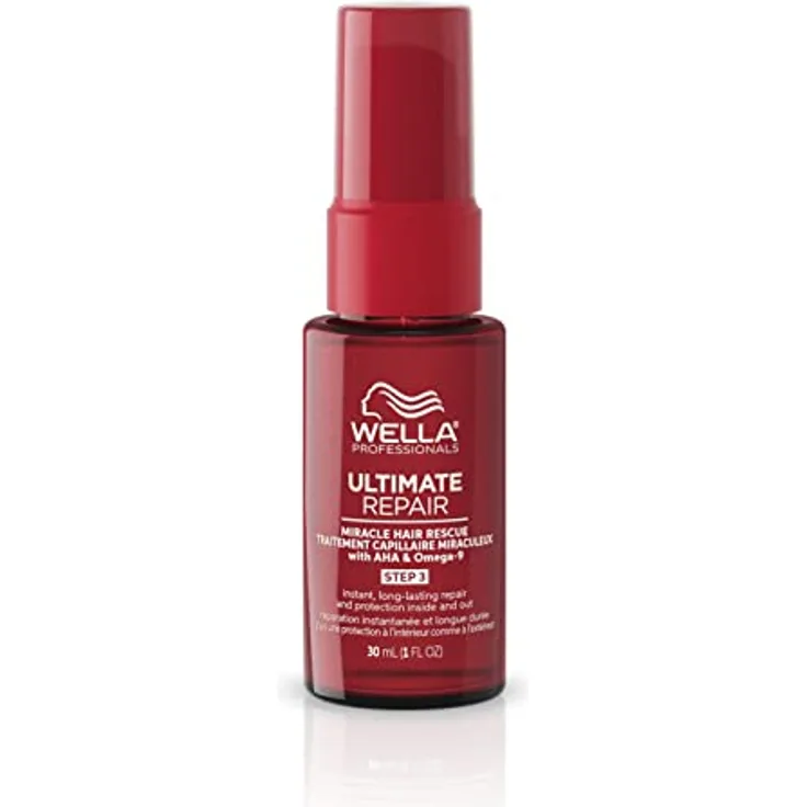 Wella Professionals Ultimate Repair Miracle Hair Rescue Spray, AHA und Omega 9 Formel, 30 ml
