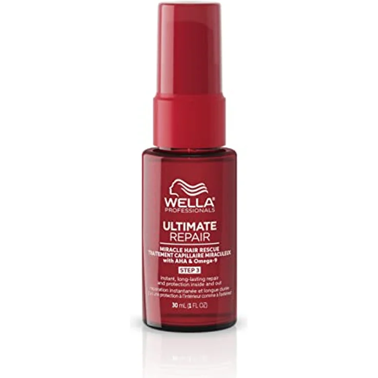 Wella Professionals Ultimate Repair Miracle Hair Rescue Spray, AHA und Omega 9 Formel, 30 ml – Bild 1
