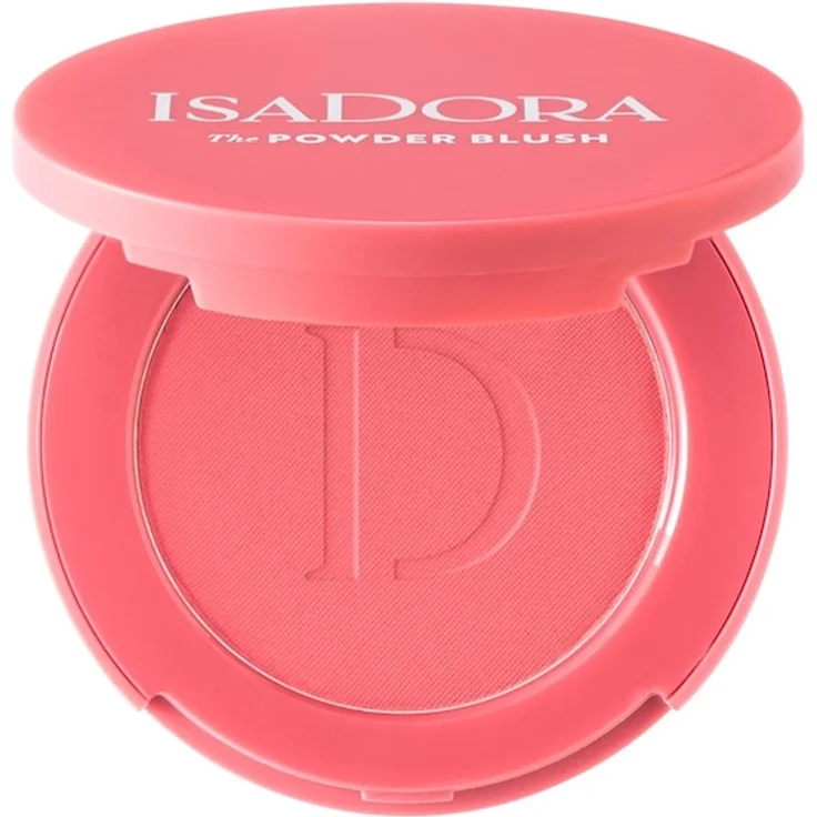 IsaDora The Powder Blush 4,5 g, hochpigmentiertes Puder-Rouge in Coral Pink
