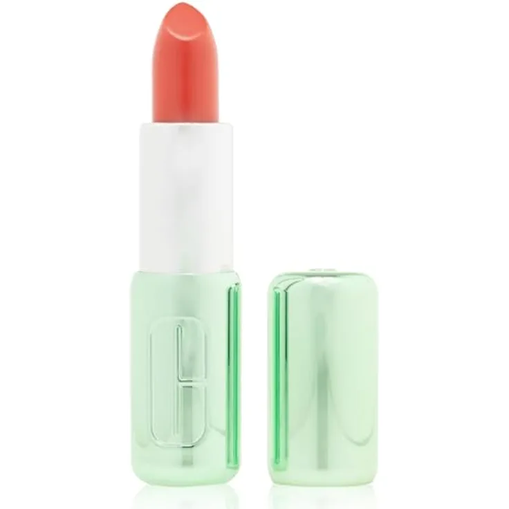 Clinique Pop™ Longwear Lipstick Shine, glänzender Lippenstift in Flame Pop, 3.9 g