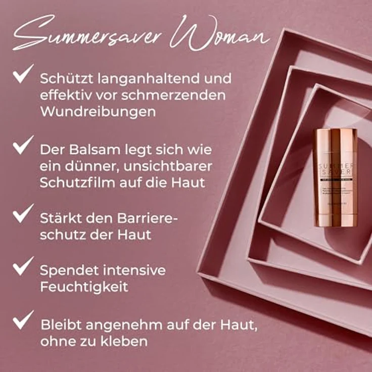 SUMMERSAVER Anti-Wundreib-Stick 25 g gegen das Wundreiben der Haut – Bild 3