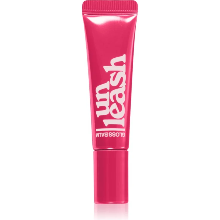 Unleashia Sunset Dazzle Gloss Balm, hydrerendes Lipgloss, Farbton No.3 Ibiza, 10 g, glättet Linien und bietet hohen Glanz