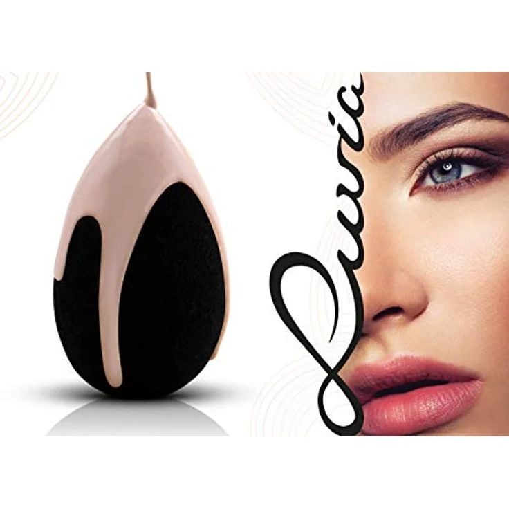Luvia Cosmetics Classic 4 Mini Make-up Sponges - Präzisionsschwämmchen für Make up 4 St. - professionelles Auftragen, natürlicher Look – Bild 4