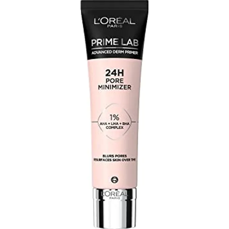 L’Oréal Paris Prime Lab 24H Pore Minimizer, Make-up Primer zur Hautstraffung und Porenverfeinerung, 30 ml