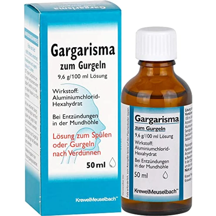 Hermes GARGARISMA zum Gurgeln Liquidum, 50 ml für effektive Mundhygiene – Bild 2