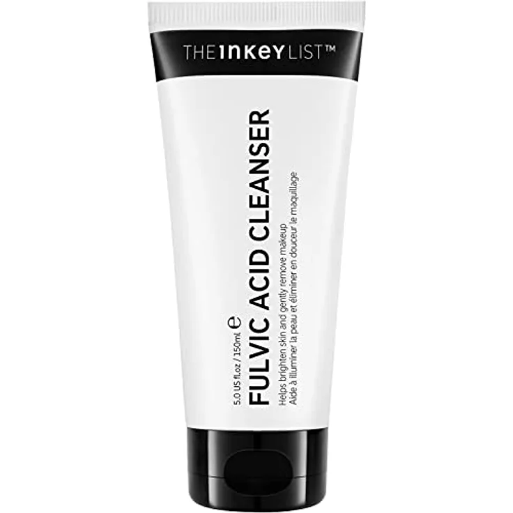 The INKEY List Fulvic Acid Cleanser zum Aufhellen der Haut und zum sanften Entfernen von Make-up 150 ml