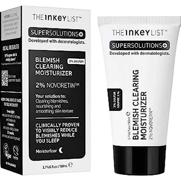 The INKEY List SuperSolutions Hautunreinheiten klärende Feuchtigkeitscreme, 2% NovoRetin, nicht komedogen, für gesünderen Teint – Bild 3