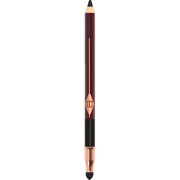 Charlotte Tilbury Rock 'n' Kohl Eyeliner, wasserfester Kajalstift in der Farbe Bedroom Black, 1,2 g