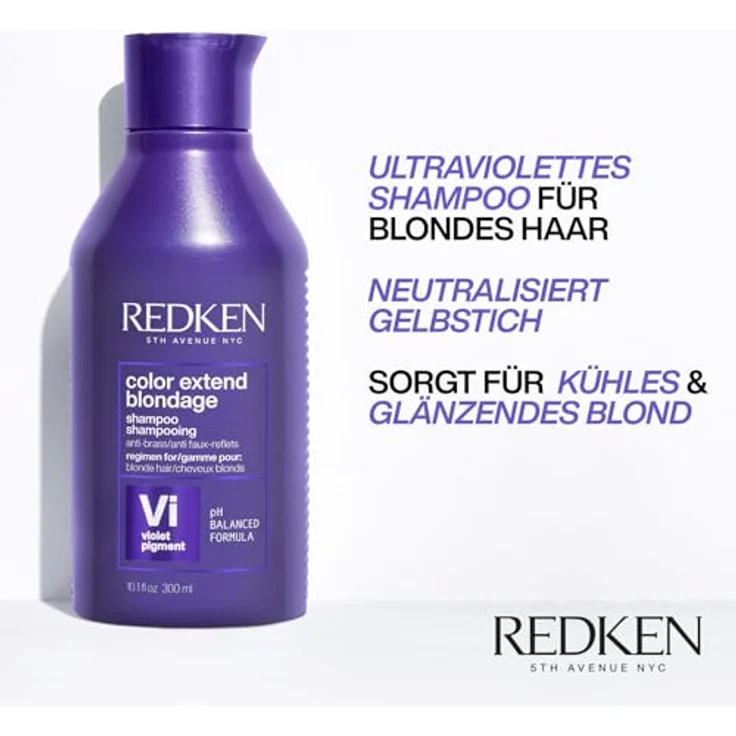 Redken Shampoo Haircare Color Extend Blondage Shampoo 300 ml – Bild 4