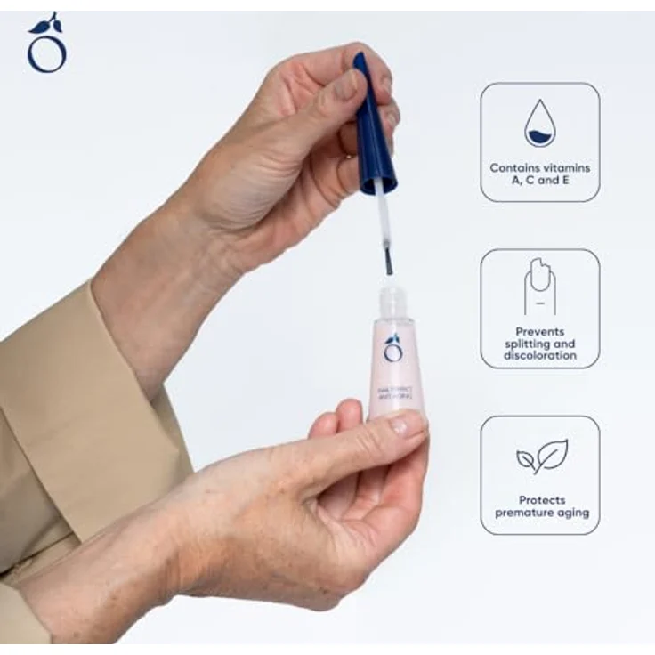 Herome Nail Perfect Anti Aging, Nagelverstärker mit Anti-Aging-Komplex, 10ml - Schützt, glättet und pflegt die Nägel – Bild 4