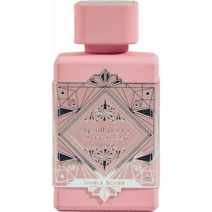 Lattafa Badee Al Oud Noble Blush Eau de Parfum, Spray, Unisex, 100 g - Süße Rose Milk und Sandelholz-Vanille-Musk Mischung – Bild 1