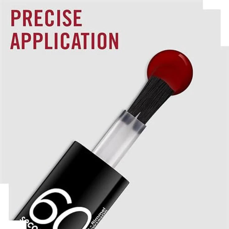 Rimmel 60 Seconds Super Shine Nagellack 315 Queen Of Tarts 8 ml – Bild 4