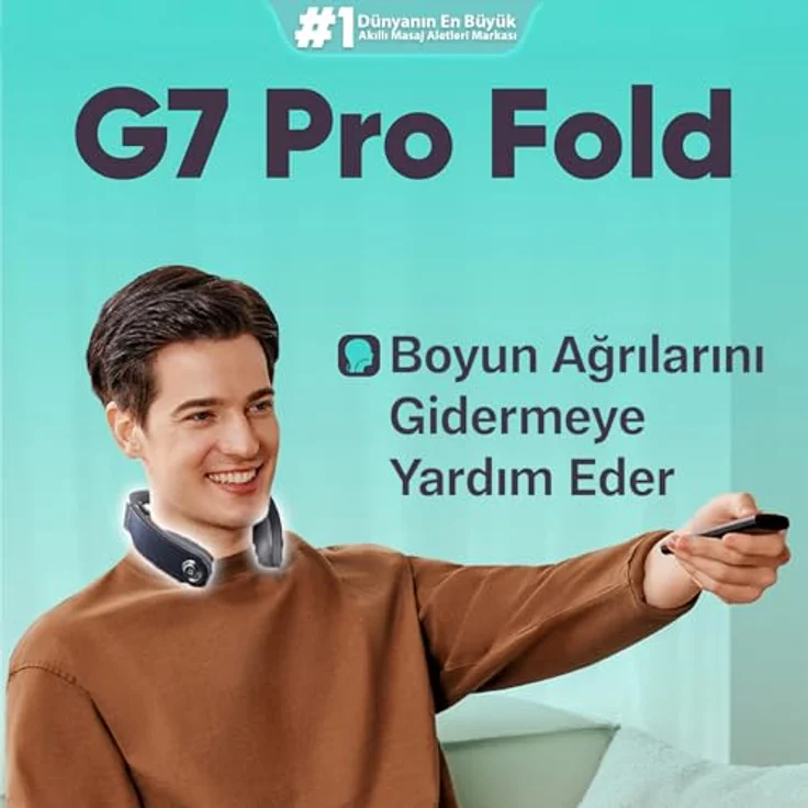 SKG G7 Pro Fold TENS-EMS Intelligentes Nackenmassagegerät mit Infrarot-Wärmetherapie, Mobile APP und Triple Massage-Technologie – Bild 2