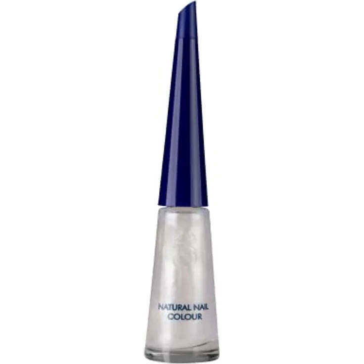 Herome Natural Nail Colour Glitter mit Verstärkendem Effekt - Nagellack Geeignet Für Eine French Manicure - Mit Semitransparante Subtilen Glitter-Look - 10ml.