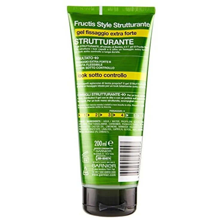FRUCTIS Gel tubo strutturante 4 extra forte 200 ml. - Haargel – Bild 3
