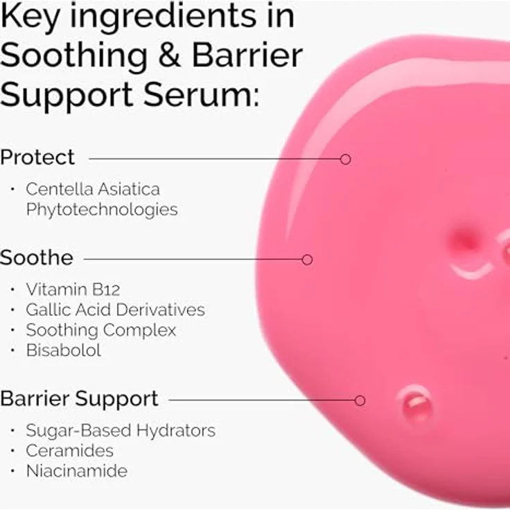 The Ordinary Soothing & Barrier Support Serum | 30ml, Pink - Beruhigend, repariert Hautbarriere, reduziert Rötungen – Bild 3
