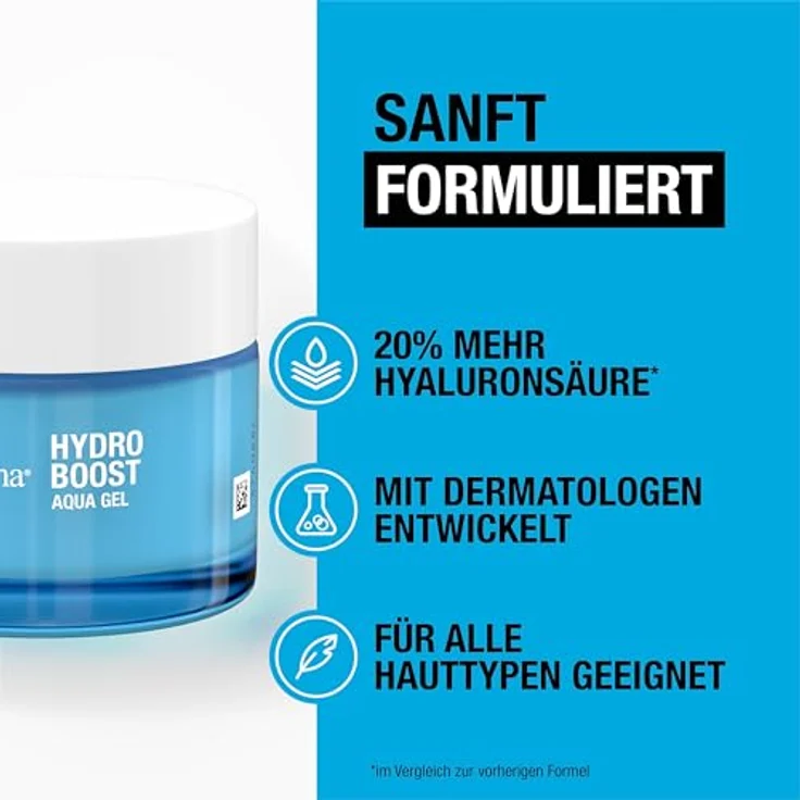 Neutrogena Hydro Boost Aqua gel 50 ml, feuchtigkeitsspendende Wirkung – Bild 6