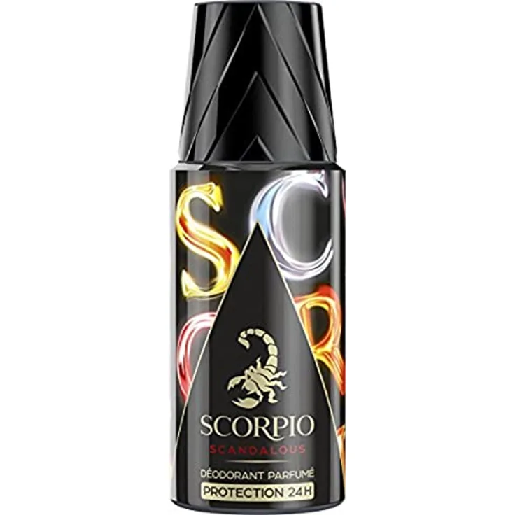 Scorpio Deodorant Herren Scandalous Zerstäuber 150 ml - Frischer, fruchtiger Duft mit würzigen und holzigen Noten