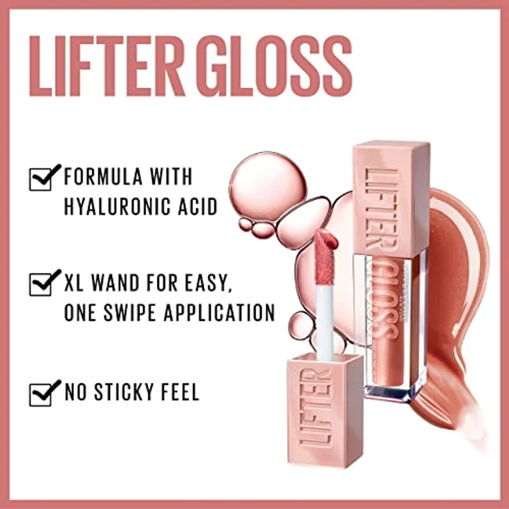 Maybelline Lifter Gloss Lipgloss 007 Amber 5,4ml – Bild 5
