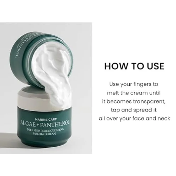 Heimish Marine Care Gesichtscreme, stark feuchtigkeitsspendende Tagescreme mit fermentiertem Algenextrakt und SPF 10, 55 ml – Bild 7