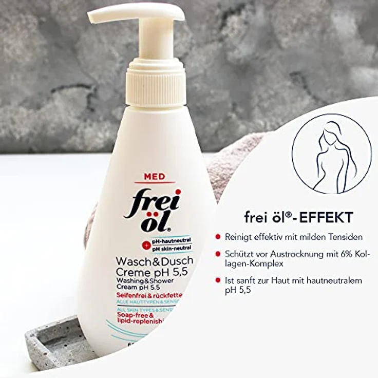 FREI ÖL Wasch & DuschCreme 500 ml – Bild 3