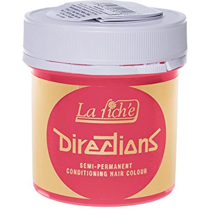 La Riche Directions Haarfarbe 4er Pack, Semi-permanente Haarfarbe in Pastell Pink, 4 x 88 ml – Bild 2
