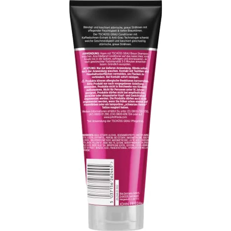 John Frieda Braun Conditioner Tschüss grau Schenkt Geschmeidigkeit 250 ml – Bild 2