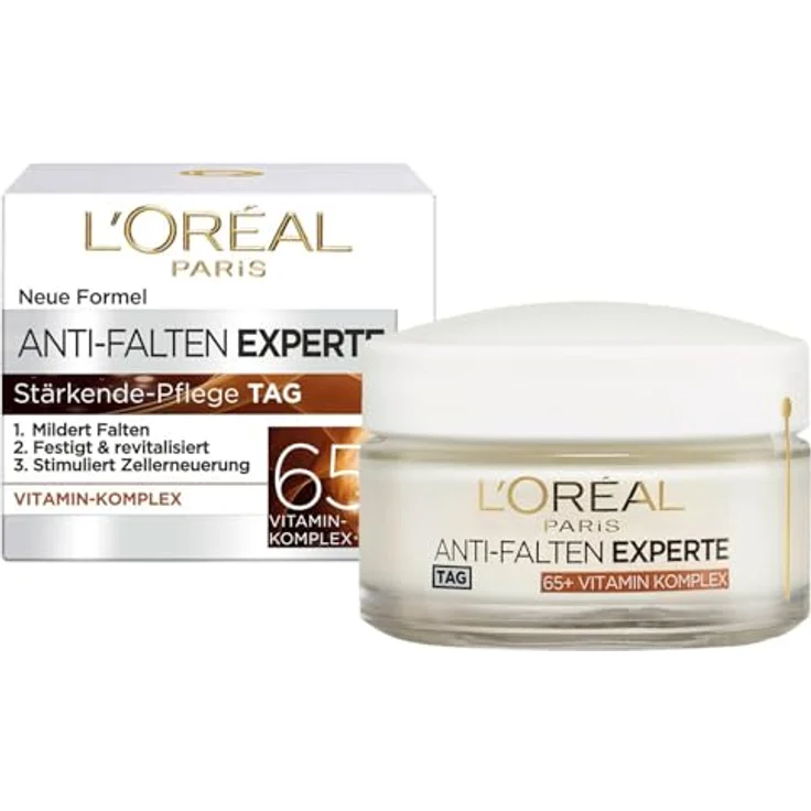 L'Oréal Paris Anti-Falten Experte 65+ Vitaminkomplex Tagescreme 50 ml – Bild 1