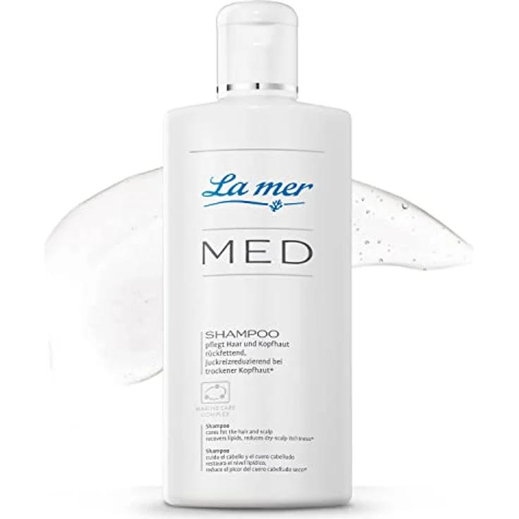 La Mer MED Shampoo - Mildes und schonendes Shampoo für empfindliche Kopfhaut - Juckreizreduzierend bei trockener Kopfhaut - Pflegt gereizte Kopfhaut - Schützt vor Austrocknung- 200 ml – Bild 1