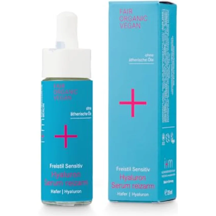 i Naturkosmetik Freistil Sensitiv Hyaluron Serum reizarm Gesichtsserum 25 ml