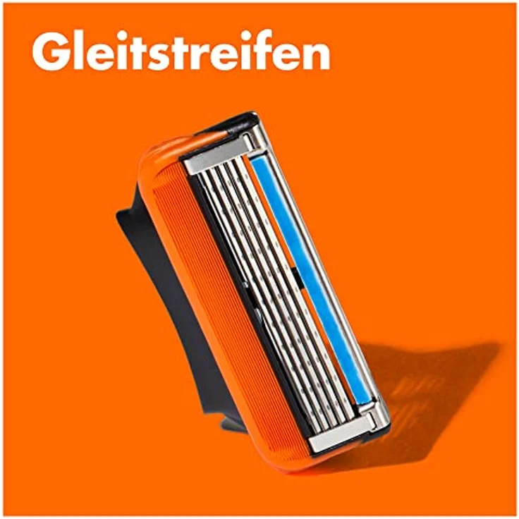 Gillette Fusion5 Rasierklingen mit Präzisionstrimmer auf der Rückseite 5 Anti-Irritations-Klingen 18 Stück – Bild 3