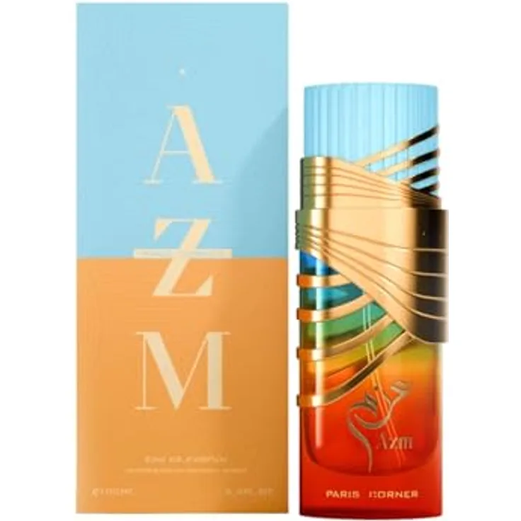 Paris Corner Azm EDP, Damenduft mit Kopfnoten von Pfirsich und Mandarine, 100ml