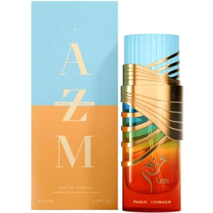 Paris Corner Azm EDP, Damenduft mit Kopfnoten von Pfirsich und Mandarine, 100ml