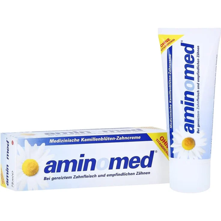Aminomed Kamillen Zahncreme 75 ml – Bild 1