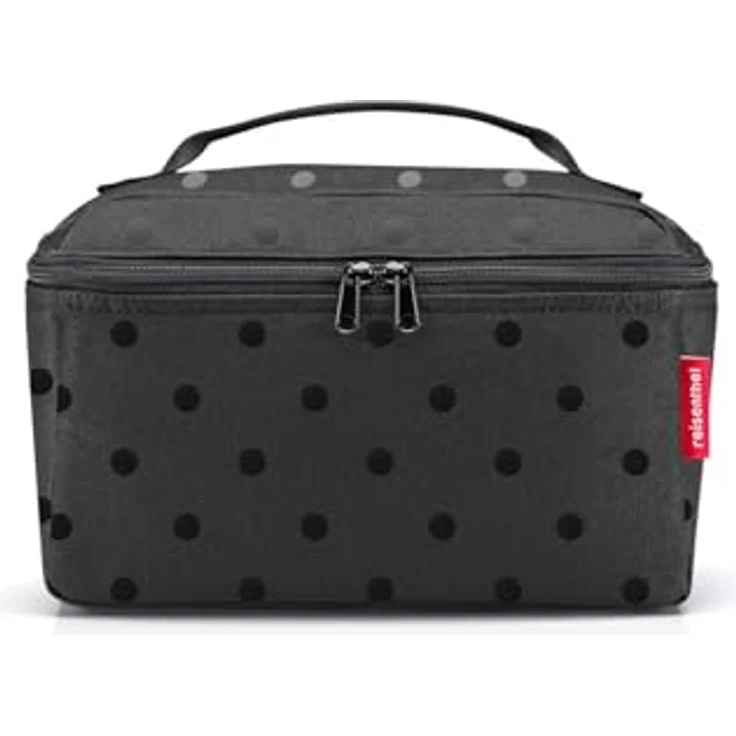 Reisenthel Kosmetiktasche beautycase, wasserabweisend, aus recyceltem Polyester, 27 x 17 x 18 cm, Schwarz – Bild 1
