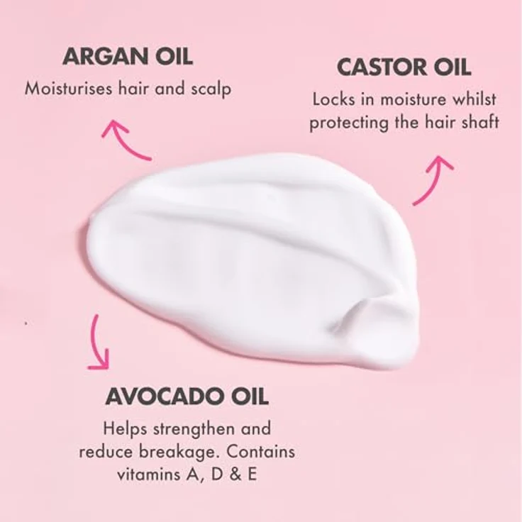 Umberto Giannini Coily Curls Twirl Whip, leichtes Styling-Mousse für definierte Locken mit Argan- und Avocadoöl, 200 ml – Bild 6