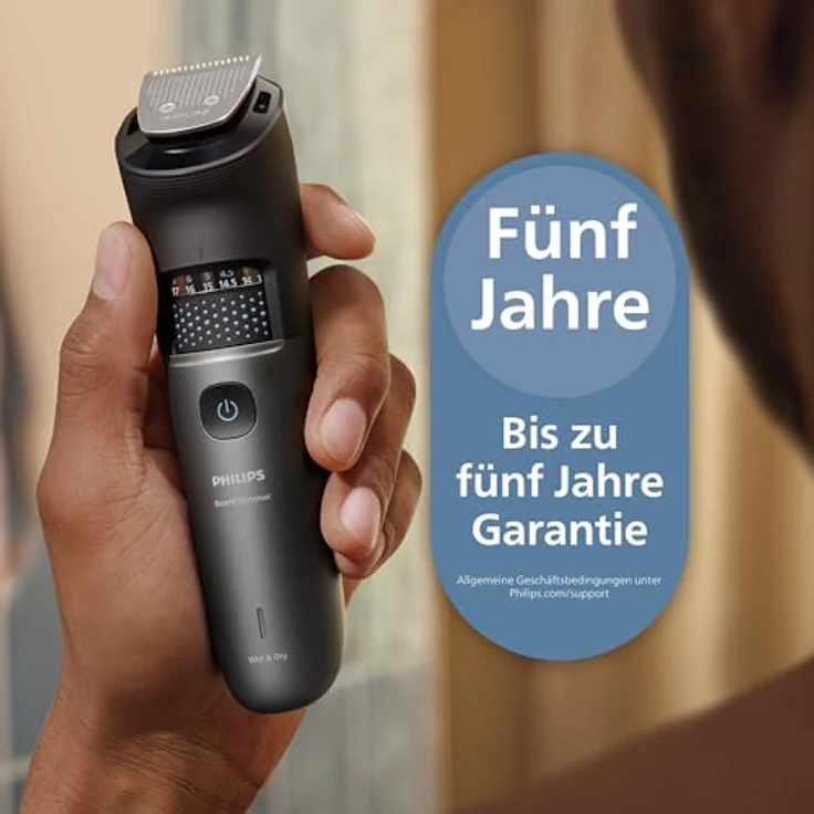 PHILIPS BT7660/15 Serie 7000 Bartschneider mit 40 Längeneinstellungen, selbstschärfenden Klingen und bis zu 120 Minuten Akkulaufzeit – Bild 10