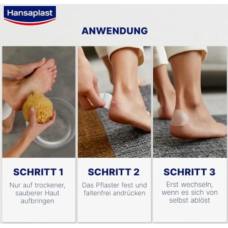 Hansaplast SOS Blasen-Pflaster, Groß (1 x 5 Stück) – Bild 6