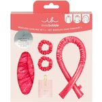 Invisibobble GIFT SET Beach Curl L - Hitzefreies Lockenset für große, voluminöse Strandwellen – Enthält 2 Haargummis, 1 Lockenwickler, 1 Haarspange & 1 Lockenband – Perfekt für glamouröse Looks